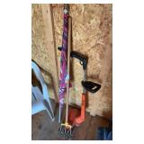 Rotary cultivator, black & decker weed eater, and