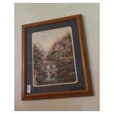 Framed wall art