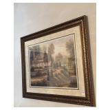 Framed wall art