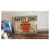 Pennsylvania Game Commission Safety Zone Sign