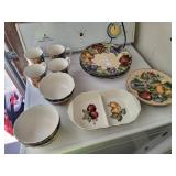 Napa Valley bowls plates and cups dish washer
