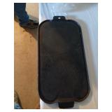 Lodge griddle and S-K skillet lot