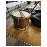 Vintage Ludwig Share Head Drum with bag & sticks