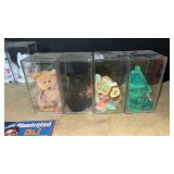 4 Beanie Babies