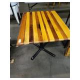 Well built table 34in. X 37in. 29.5 in tall
