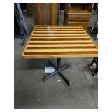 Square table 30.5 in.x 30.5in. x30in.Tall nice