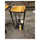 Log holder & fire place stand