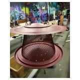 Cardinal Bird feeder metal