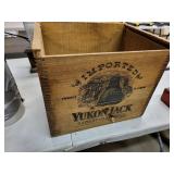 Yukon Jack wooden box