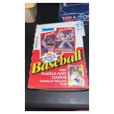 Opened Sealed Packs 1990 Donruss Baseball wax box