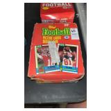 Opened Sealed Packs 1990 Topps Football Wax Box