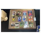 Sleeved Baseball Cards feat. Rookie Bonds,