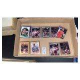 Sleeved Basketball Cards feat Jordan, Rookie Shaq