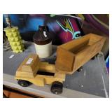 Wooden truck