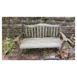 Wooden Bench As Is