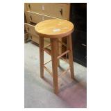 Wooden Barstool