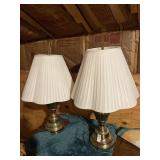 2 large table lamps -26 inches h