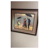 Framed art print of The Singing Butler by Jack