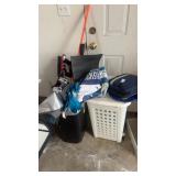 Lot of Umbrellas, bins, etc