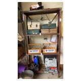 Metal shelf *no contents*