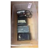 Box lot of Direct Boxes, wireless transmitters,