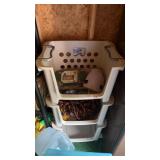 Storage Totes and Rope