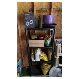 Garden Supplies W Shelving