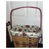 Longaberger 2008 Christmas "Wrap it Up" basket