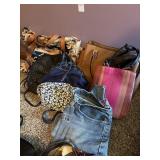 Lot of misc purses and bags