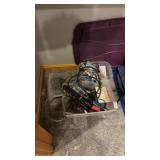 Bins of extension cords, other electrical