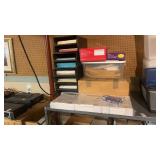 Lot of paper and letter trays