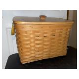 Longaberger- 1999  Large Slant Back Newspaper
