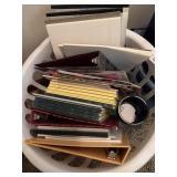 Lot of office supplies, binders, tape , pens,
