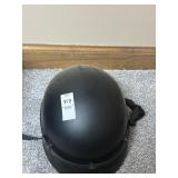 Black Motorcycle Helmet