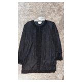 Vintage Brilliante by J.A. Black beaded chiffon