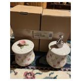 Longaberger soap & tumbler set * new in box