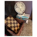 Electric pump, fan, basket, etc lot