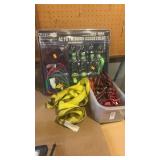 Lot of tie down straps