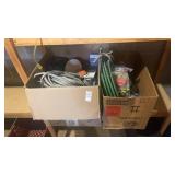Shelf lot of cable, wire connectors