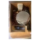 Box lot of LED, rope, etc