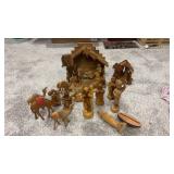 Wooden Nativity Set