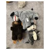 Lot of Animal Puppets