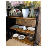 Wooden bookcase stand ** no contents - 29 x 35