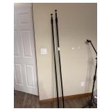 2 Adjustable Microphone Stands