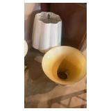 Table Lamp and 4 Lamp Shades
