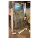 Clear Glass Shower Wall