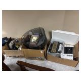 3 Boxes of Misc Electronics, Wires, Cords and