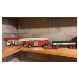 Lot of 3 Hess Trucks