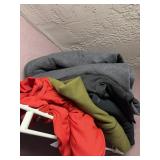 Lot of 3XL zip ups, jackets, etc