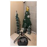 Wooden Christmas Trees and Stands